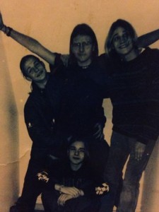 Første band på Bjerre Herred Efterskole ca. 1995